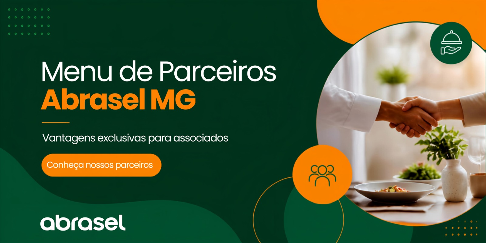 Menu de Parceiros Abrasel MG — vantagens exclusivas para associados